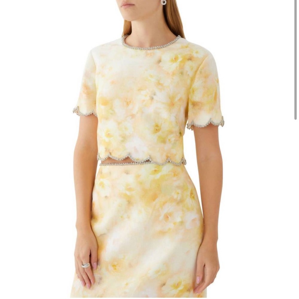 Zimmermann crush scallop top
